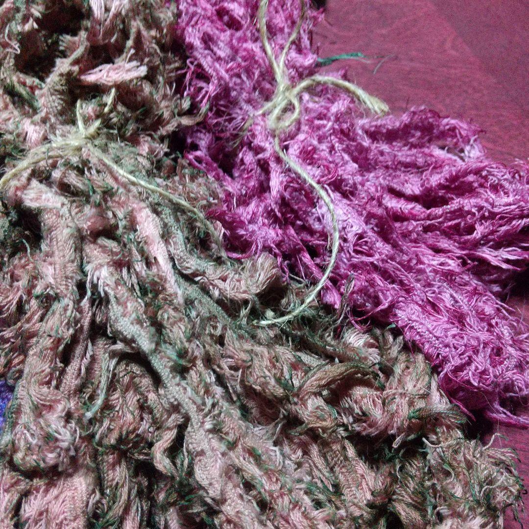 ジャンクジャーナルジ素材。変わり糸。Xmasセット。12/23迄。