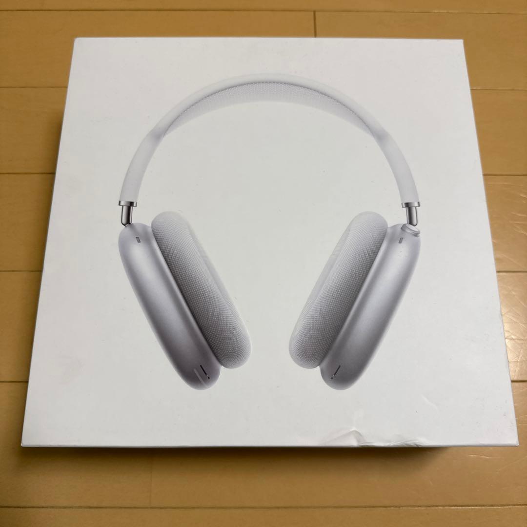 airpods max シルバー 箱付き