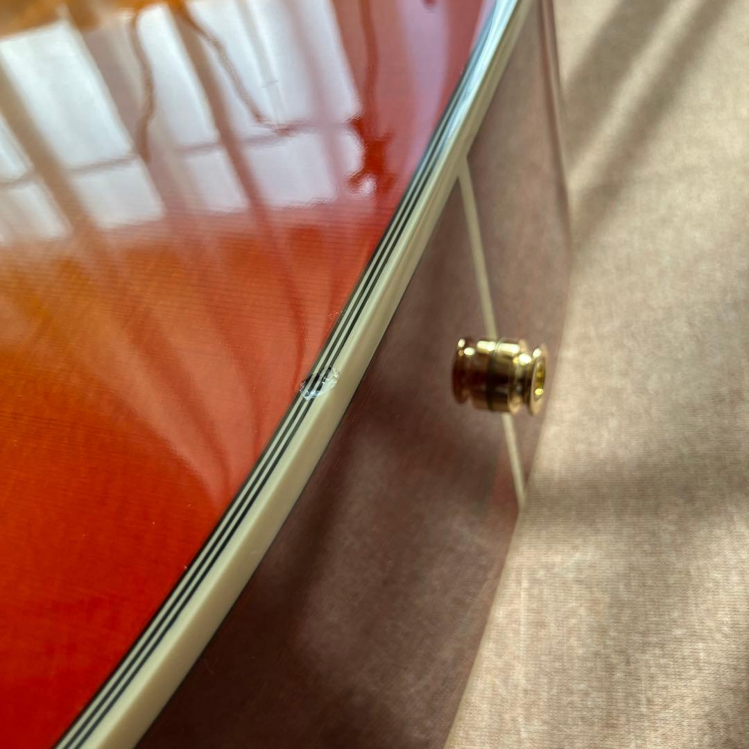 Epiphone ハミングバード　 studio サンバーストエレアコ