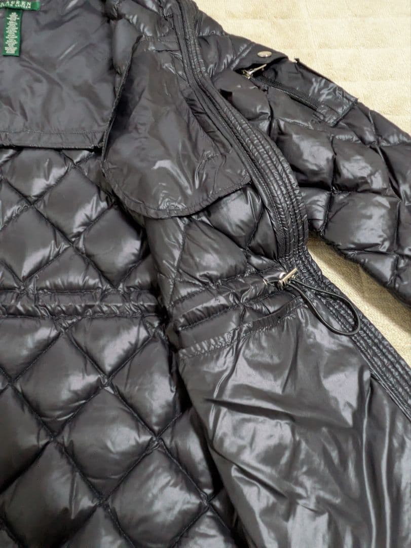 【えぶりん様】LAUREN RALPH LAURENフード付キルティングダウン