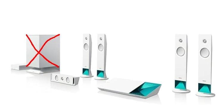 SONY ホームシアターシステム BDV-N1WL