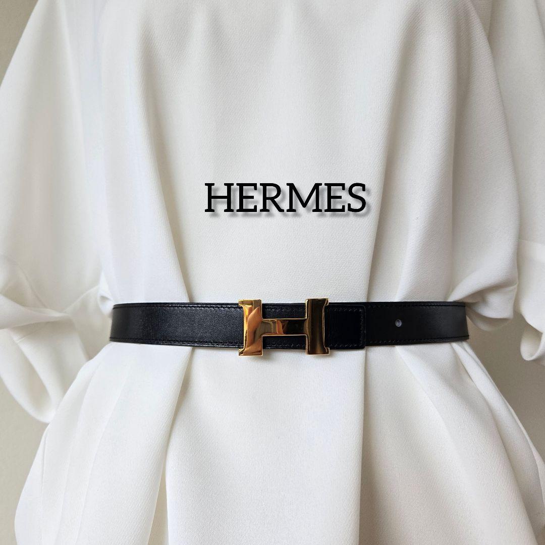 ⭐HERMES⭐ 美品 エルメス ベルト コンスタンス リバーシブル 箱付き