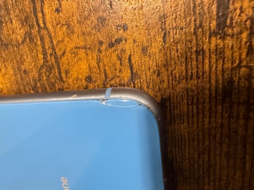 iPhone XR ブルー 128GB SIMフリー　バッテリー93%