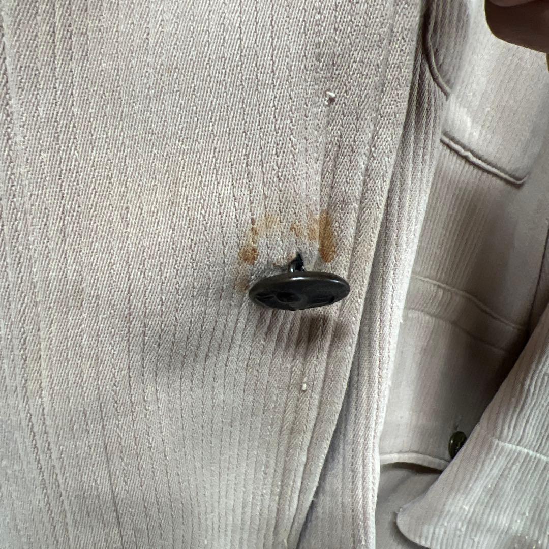 40s フレンチヴィンテージ ハンティングジャケット チンスト