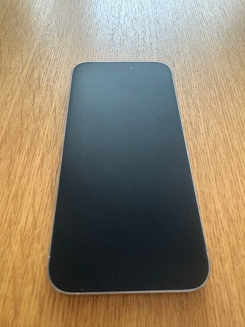 Apple iPhone 14 Pro Max ブラック 本体 背面割れあり