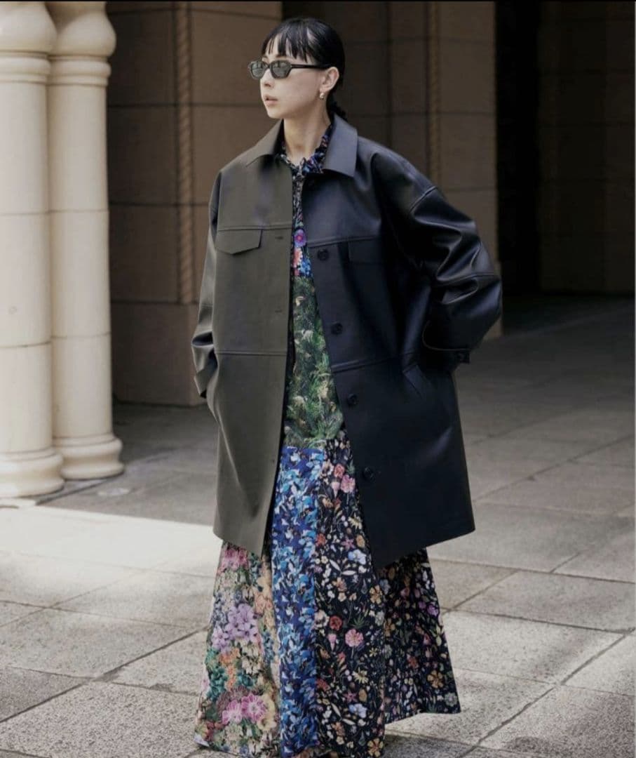 Ameri　CASUAL LIKE CAPA COAT