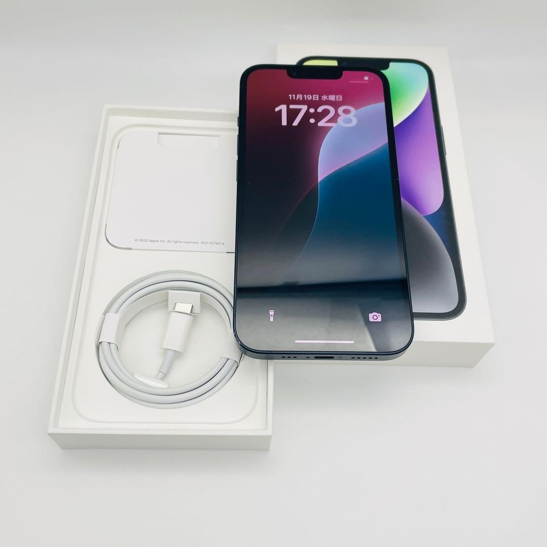 iPhone 14 128GB ミッドナイト　SIMロック無し
