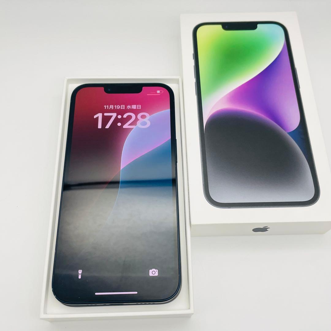 iPhone 14 128GB ミッドナイト　SIMロック無し
