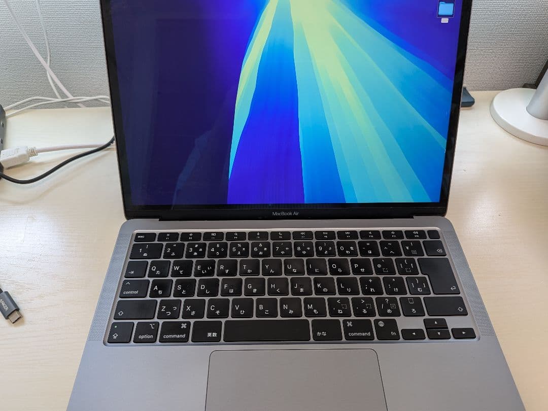 M1 MacBook Air 13インチ スペースグレー