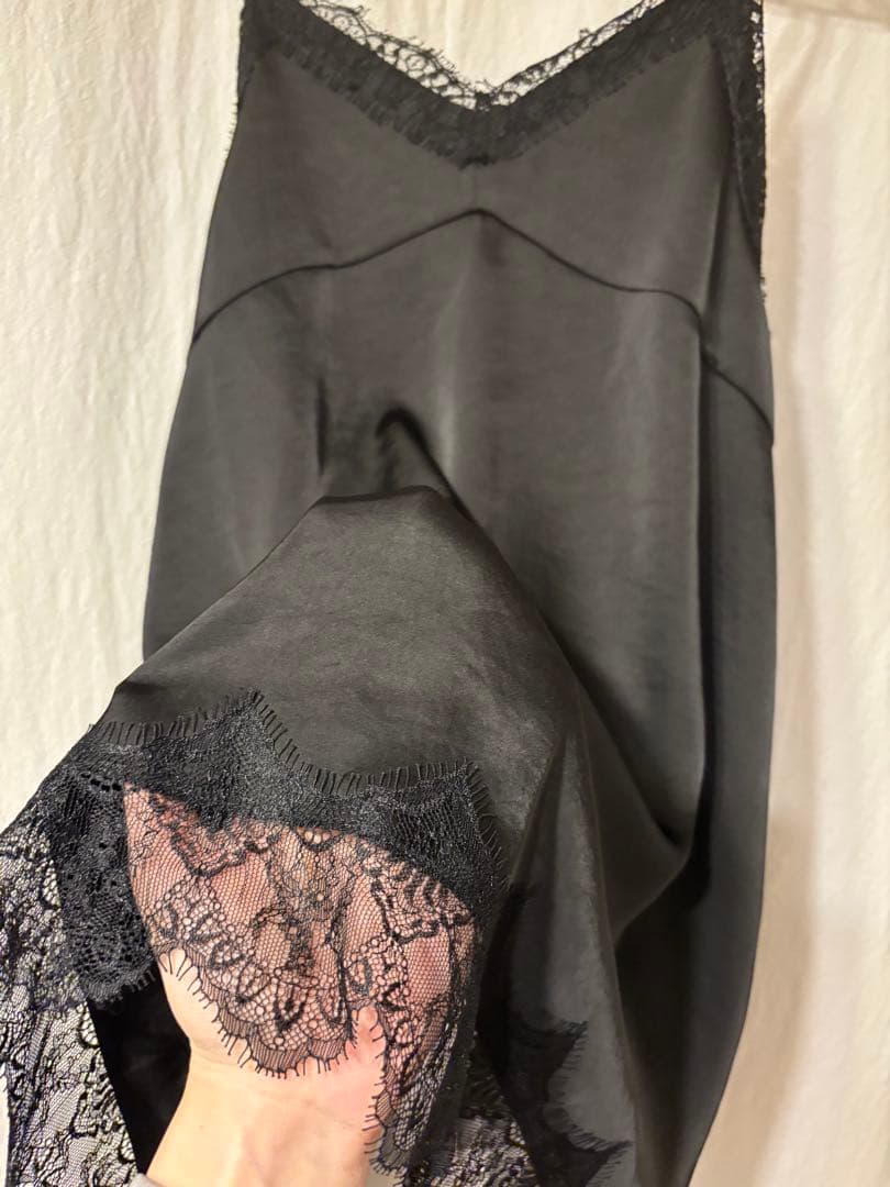 Laungedress レースキャミ