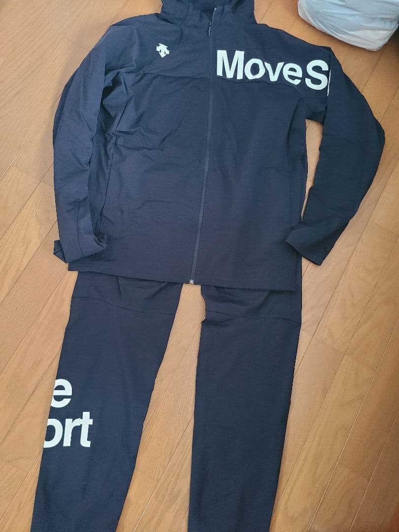 Move Sport　タフクロス　フード付き 薄手ジャージ上下セット