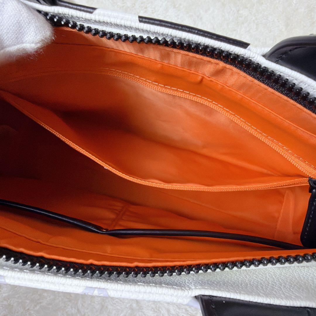 【未使用級】 カステルバジャック ヤリス ハンドバッグ ミニ レザー ホワイト