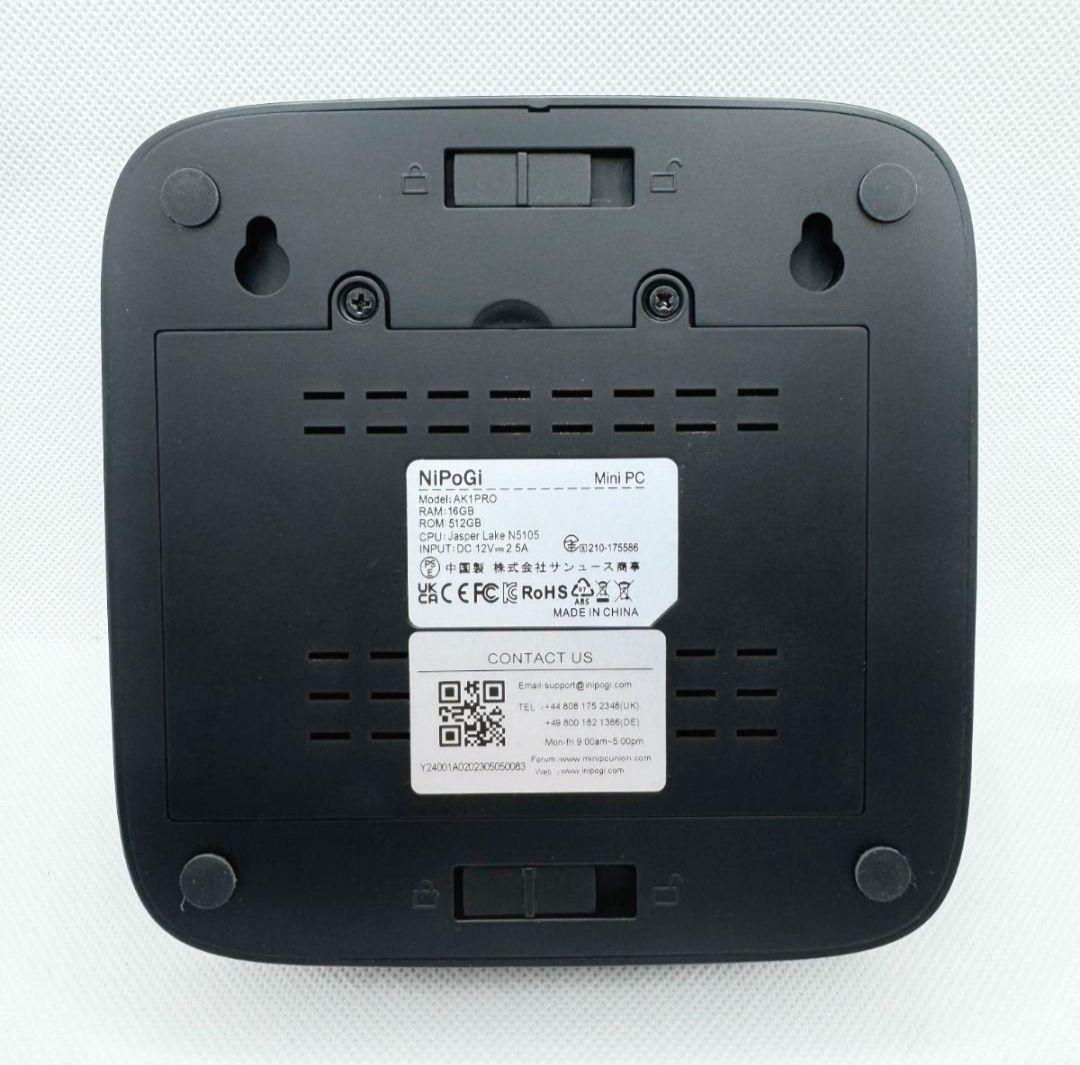 ミニPC NiPoGi MiniPC AK1PRO