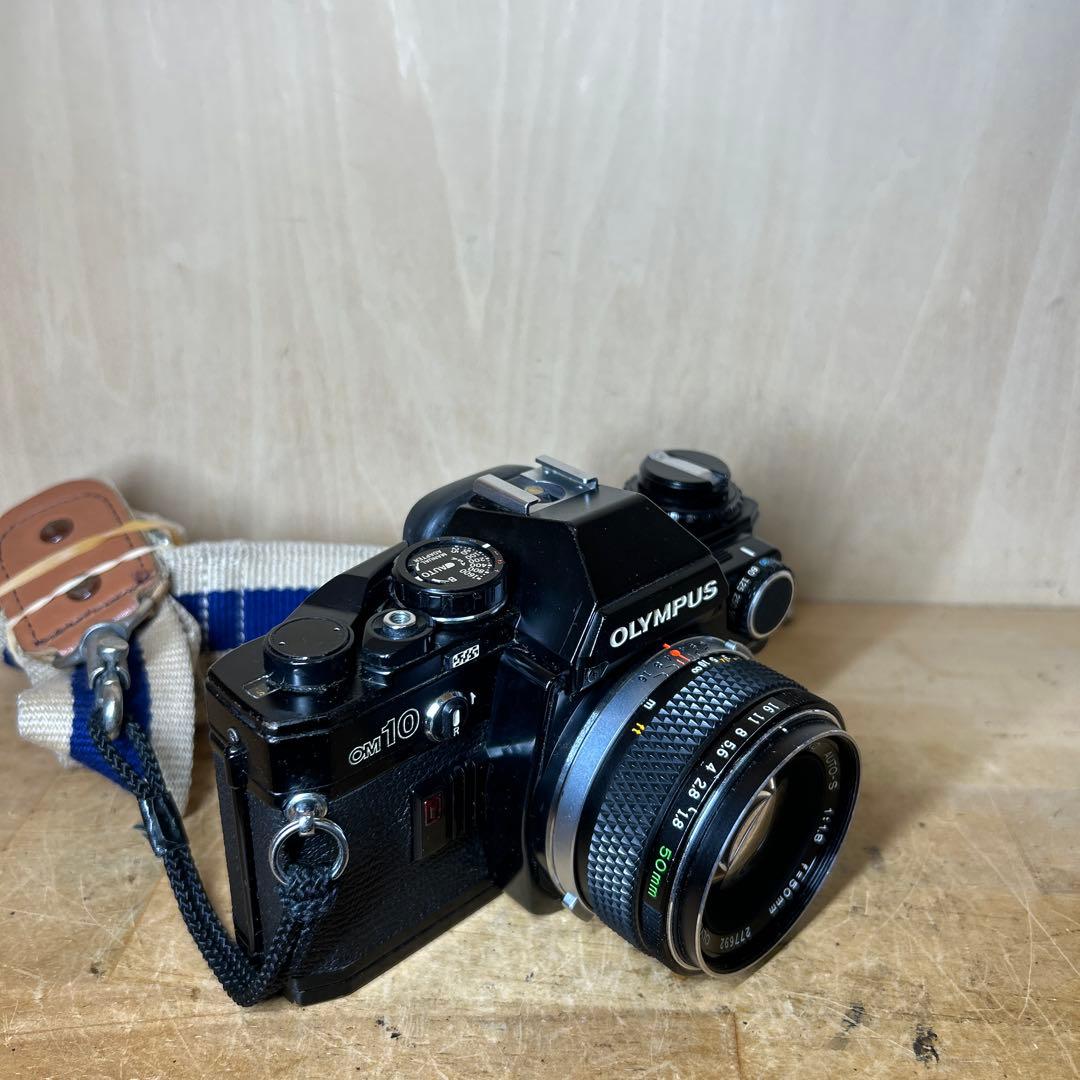 Olympus OM-10 ブラック +Auto-S 50 f1.8 完動美品