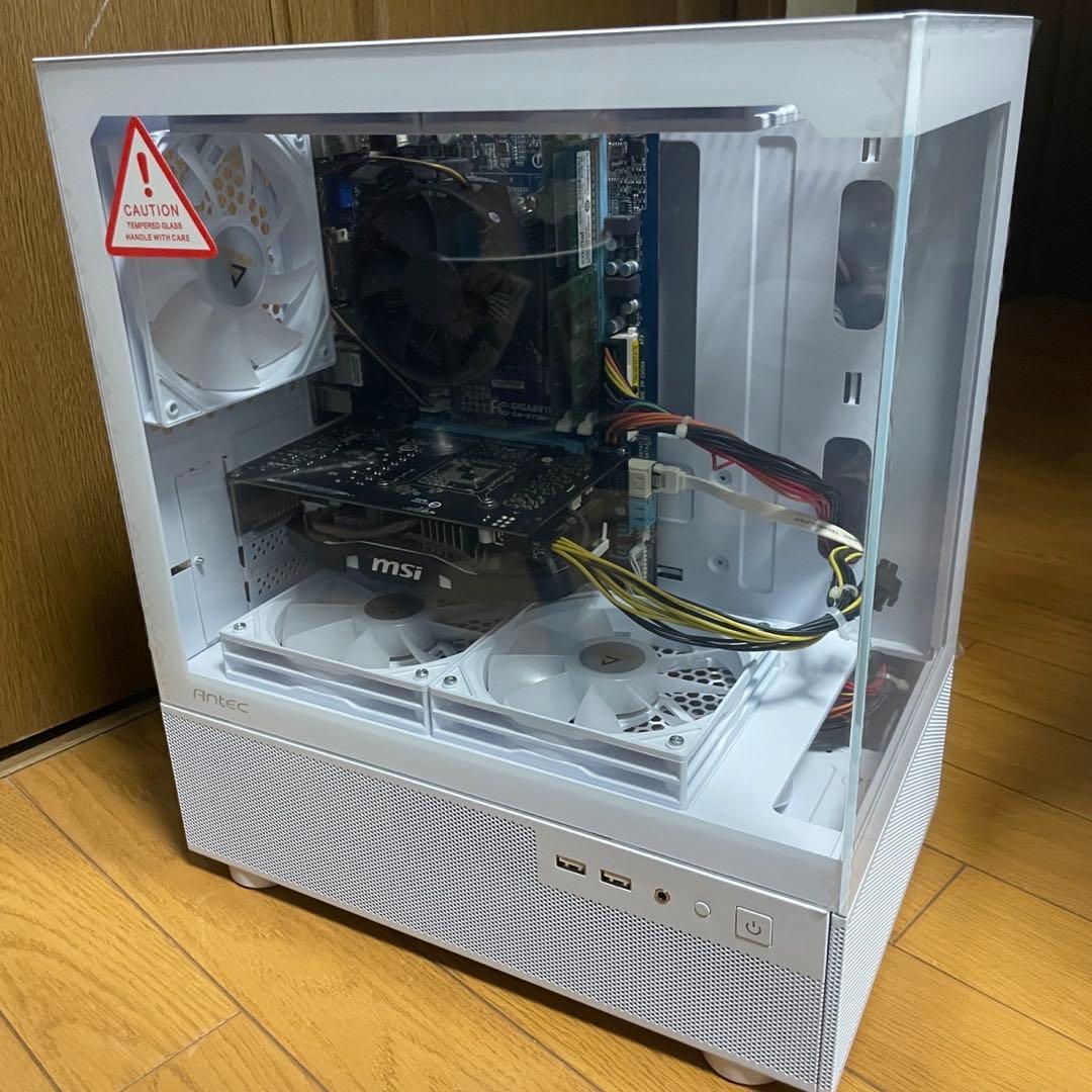 自作ゲーミングPC GTX1060 i7 FPSゲームプレイ可