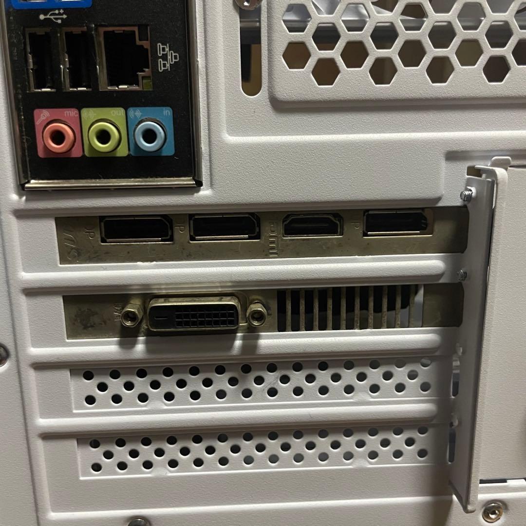 自作ゲーミングPC GTX1060 i7 FPSゲームプレイ可