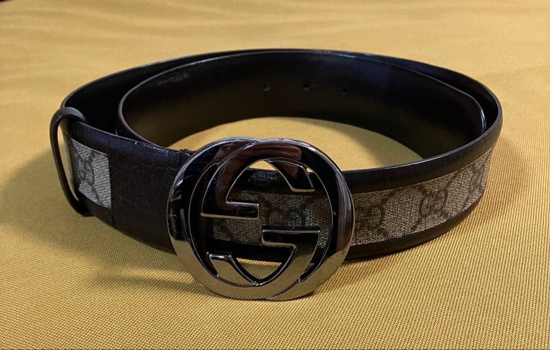 Gucci GGパターン ベルト