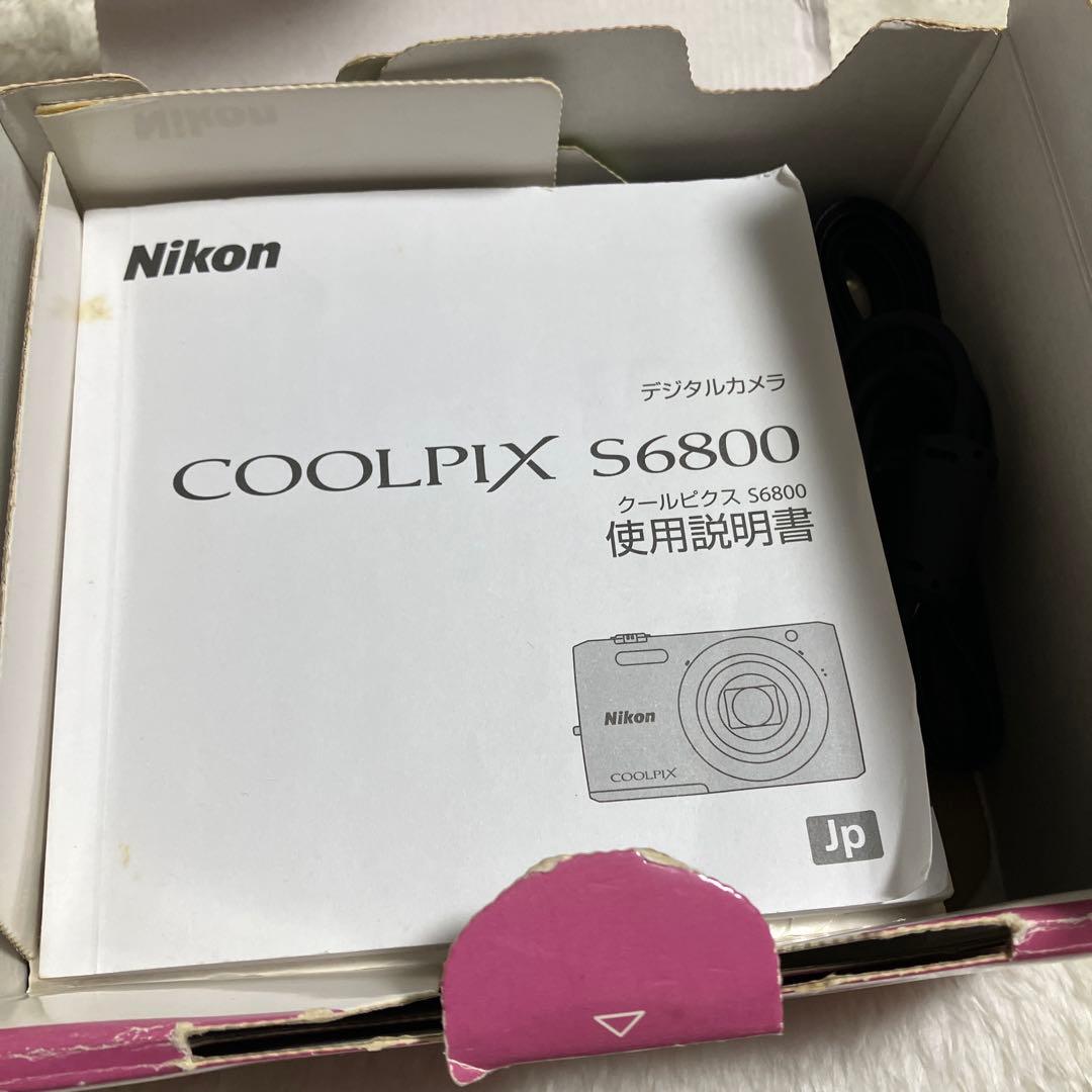 Nikon ニコン COOLPIX S6800 ピンク デジタルカメラ