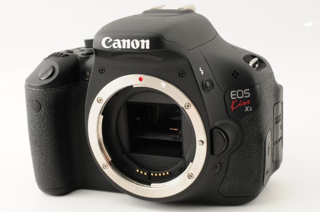 [美品 元箱付き] キャノン Canon EOS X5 ダブルレンズセット