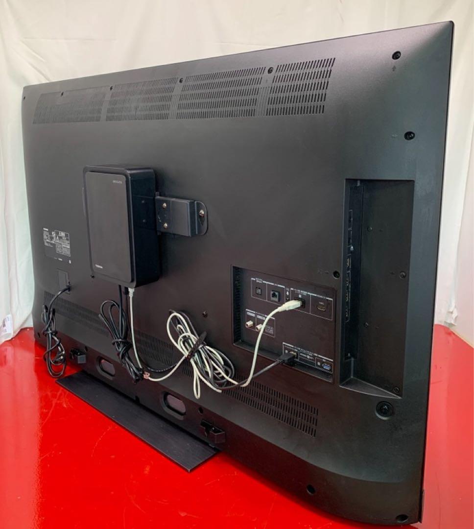 11063⭐️東芝55V型4Kテレビ２２年製55Z740XS外付HDD2.5TB