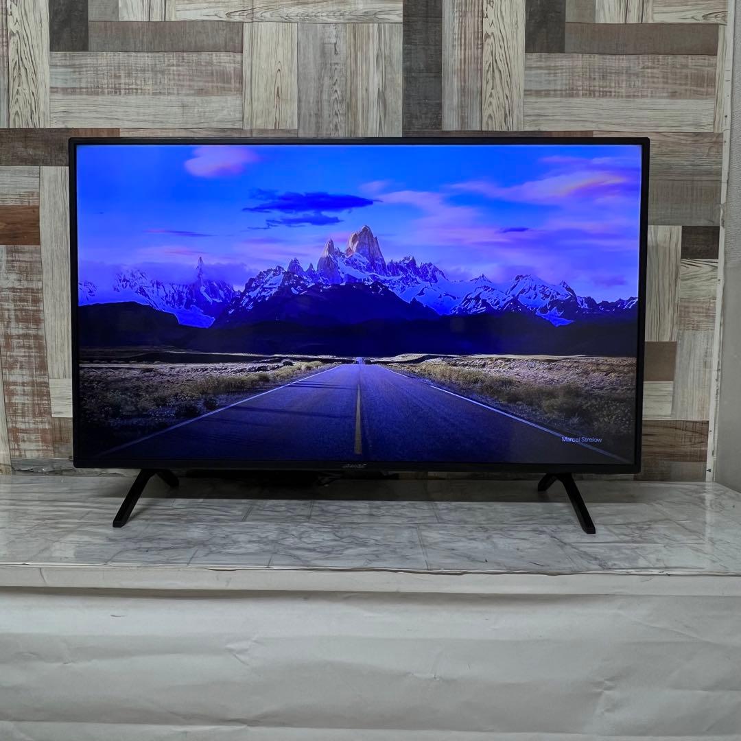 即日受渡❣️全国送料込ジャパンネクスト43型4Kモニタースピーカー付ゲームや動画