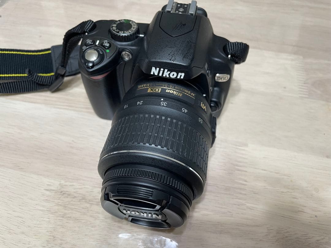 【即発送可】Nikon D60 18-55 VR Kitデジタル一眼レフカメラ