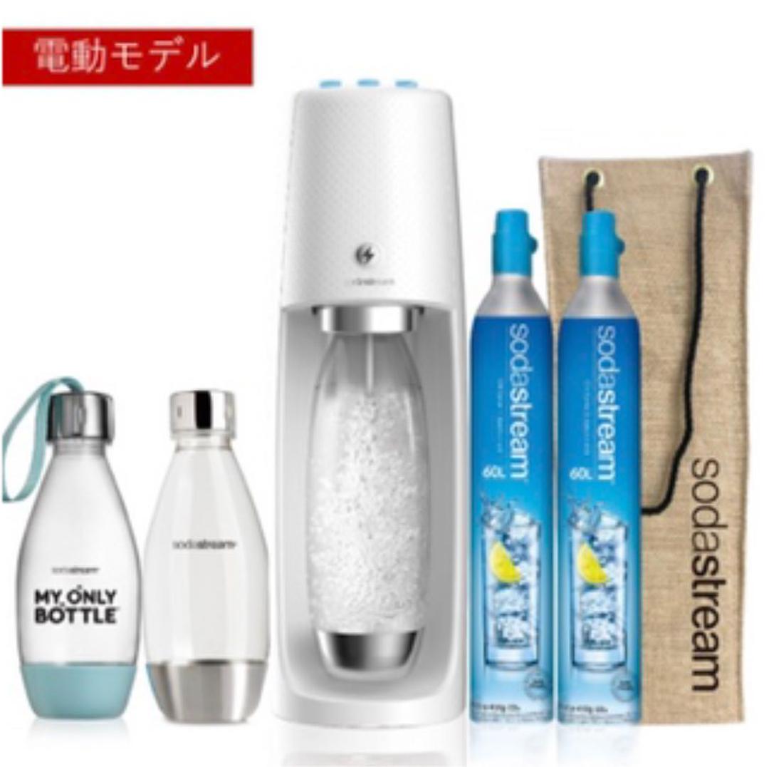 ソーダストリーム Spirit One Touch(ワンタッチ 白)