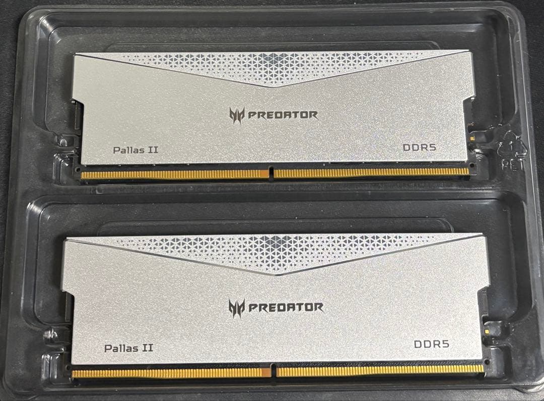 メモリー Predator Pallas II DDR5 6000MHz 64GB