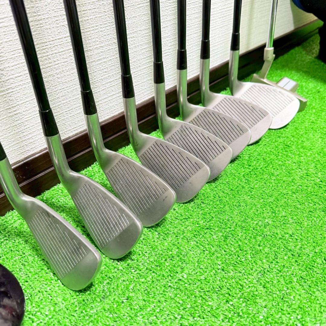 【レフティー 左利き用】Mizuno ゴルフクラブ11本セット 初心者向け