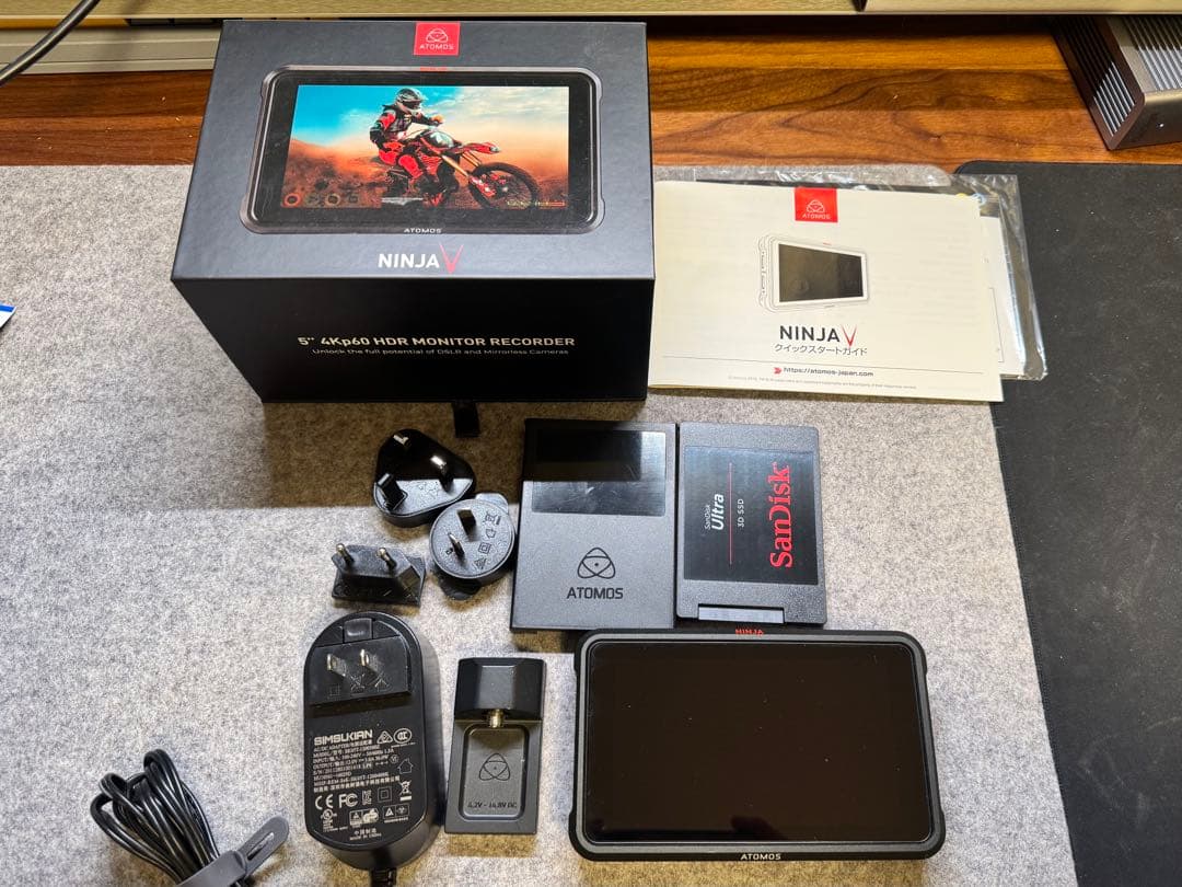 【ATOMOS】Ninja V モニターセット_SSD