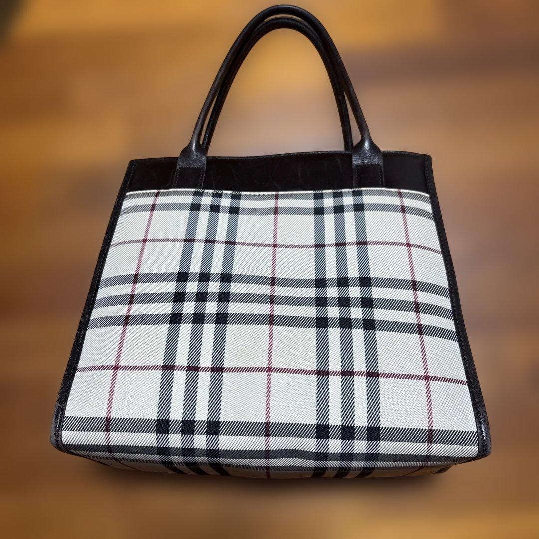 バーバリー ハンドバッグ ノバチェック トートバッグ BURBERRY
