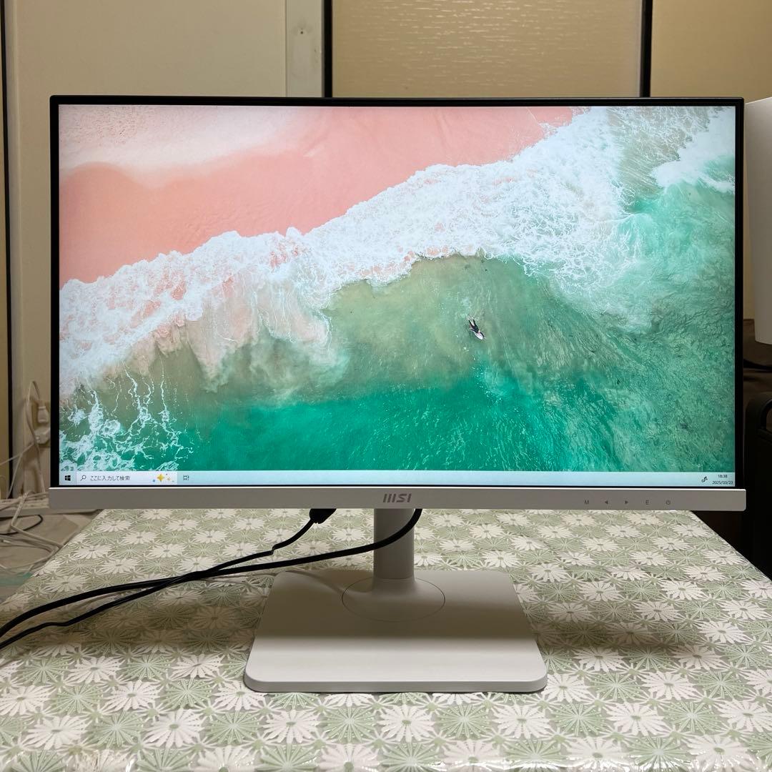 【9/10まで出品】MSI 23.8インチ フルHD IPSモニター
