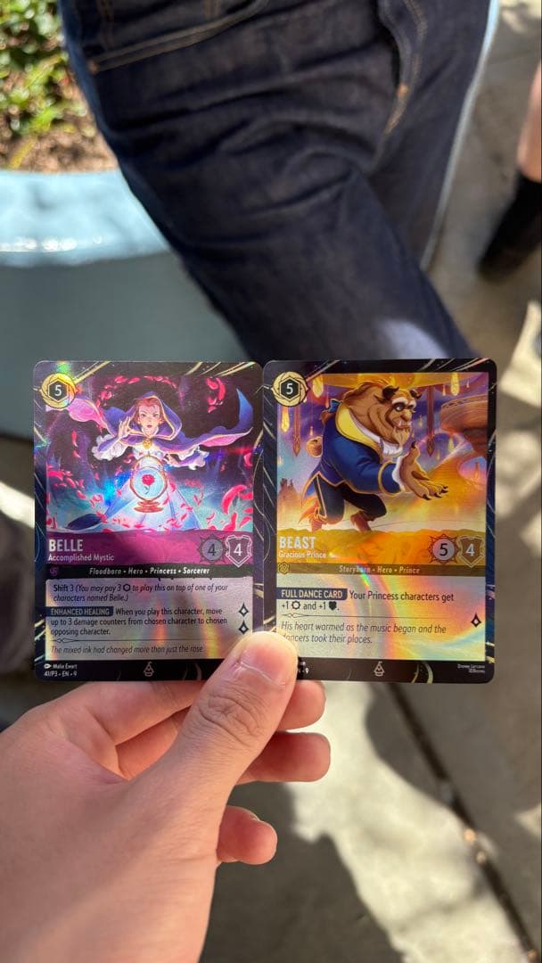 Disney LORCANAカード　カリフォルニアディズニー限定配布