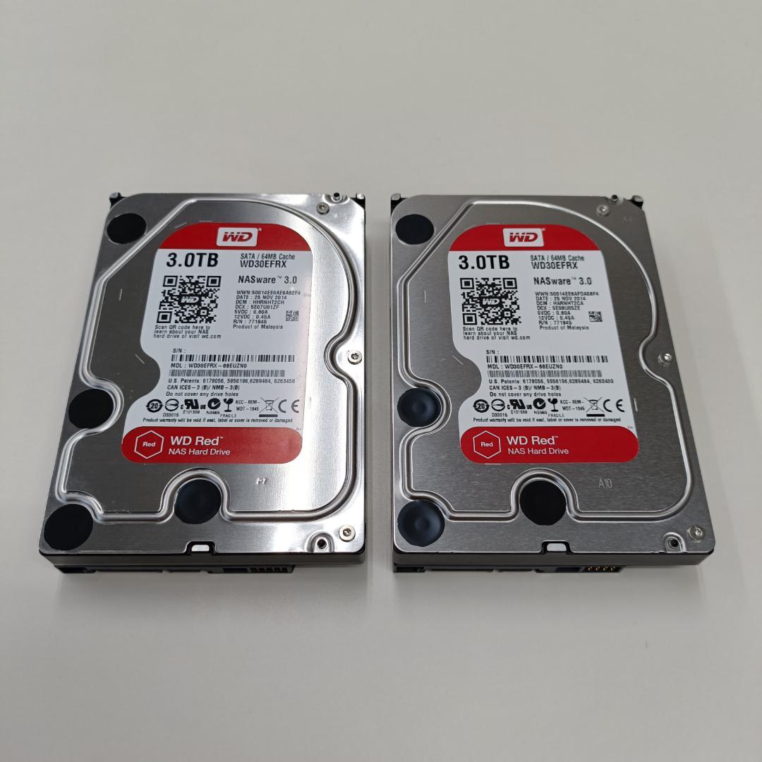 再値下【中古美品】QNAP NAS TS-231P＆WD Red 3TB×2付属