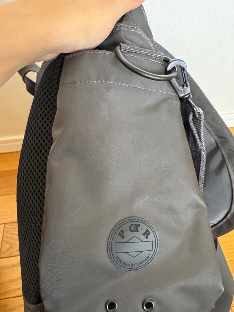 【美品 】POTR RIDE MESSENGER BAG /ナイロン/GRY