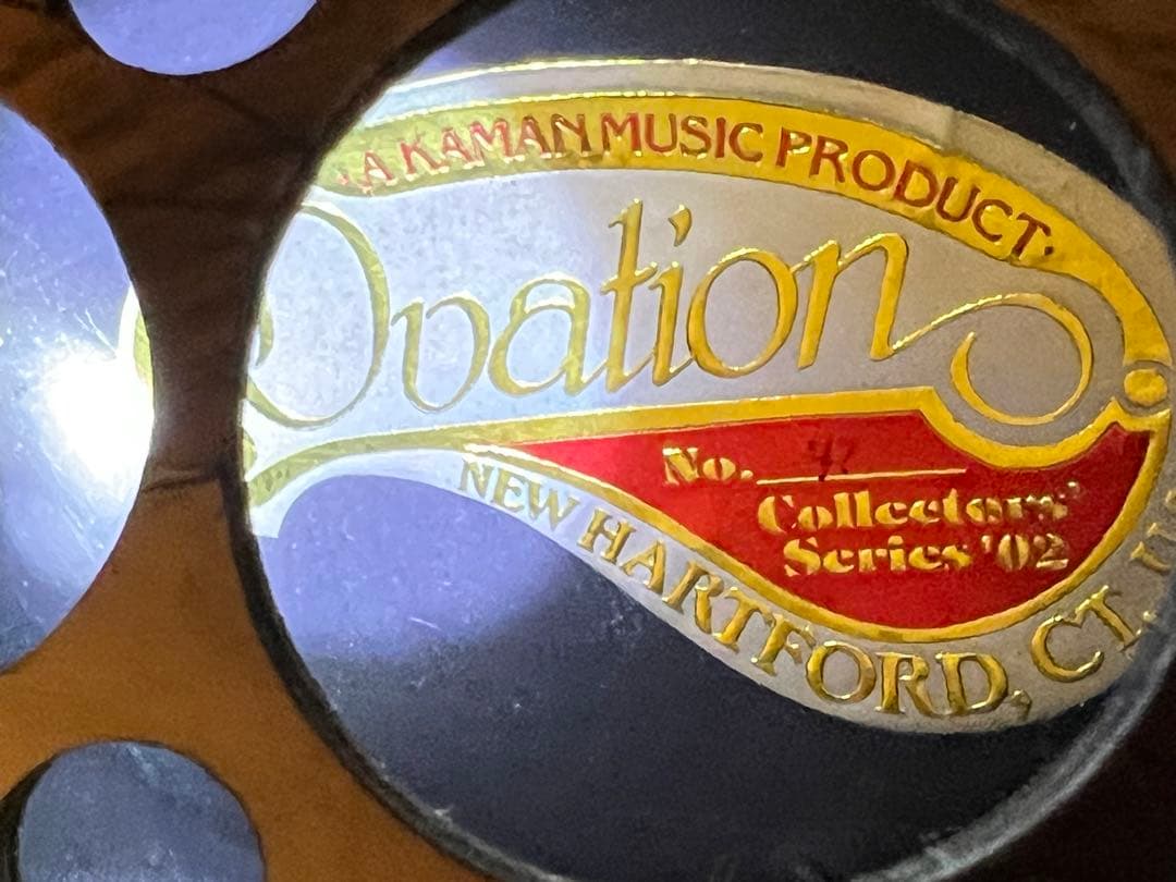 即発送 OVATION 2002-AC COLLECTORS 新品弦セット
