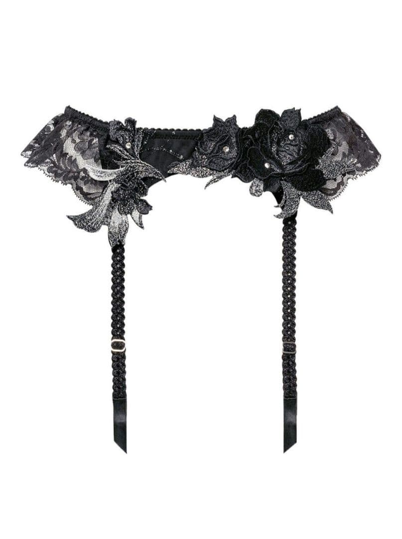 新品　フルタグ付　サルート24グループ ブラック ガーターベルト　Wacoal