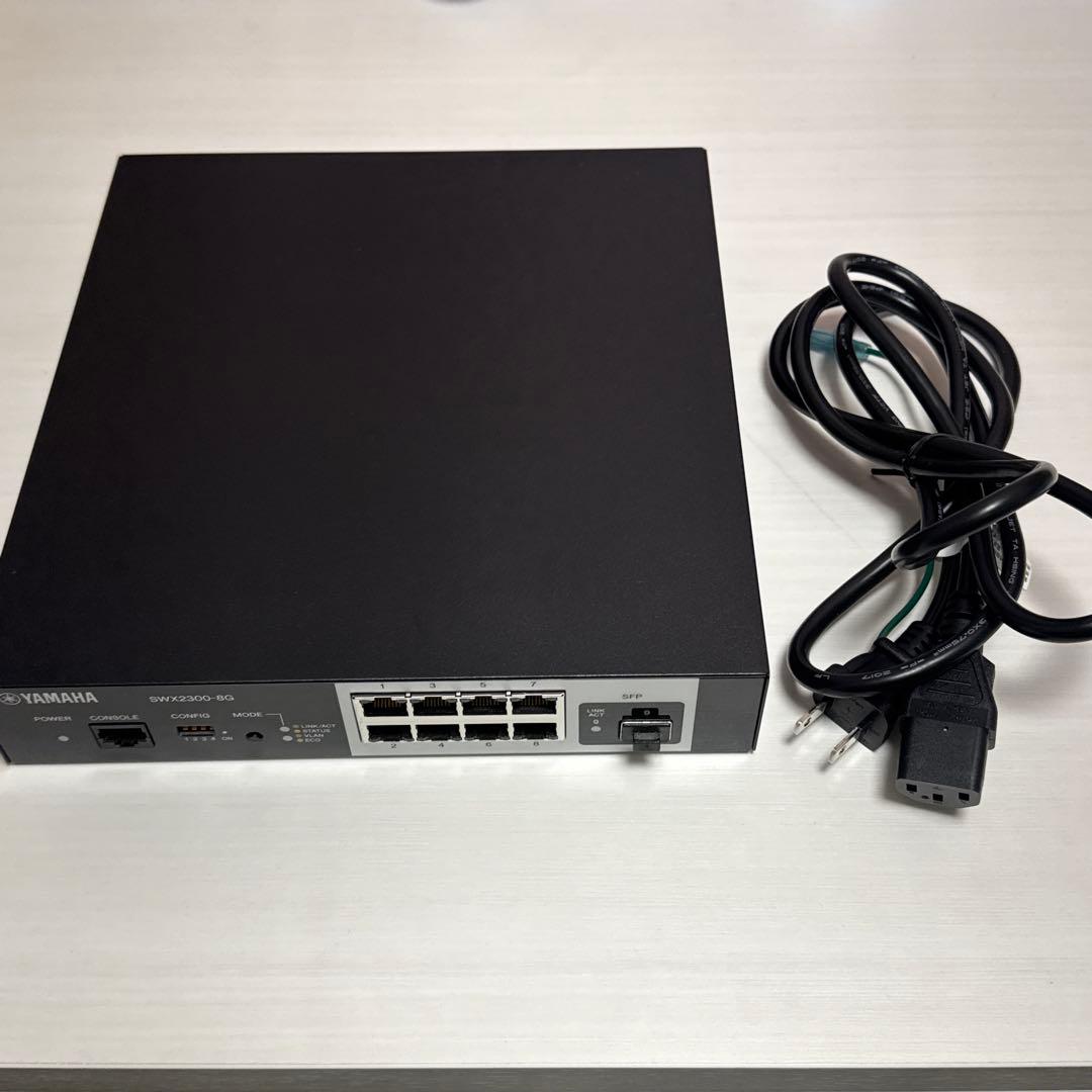 ヤマハ インテリジェントL2スイッチ SWX2300-8G