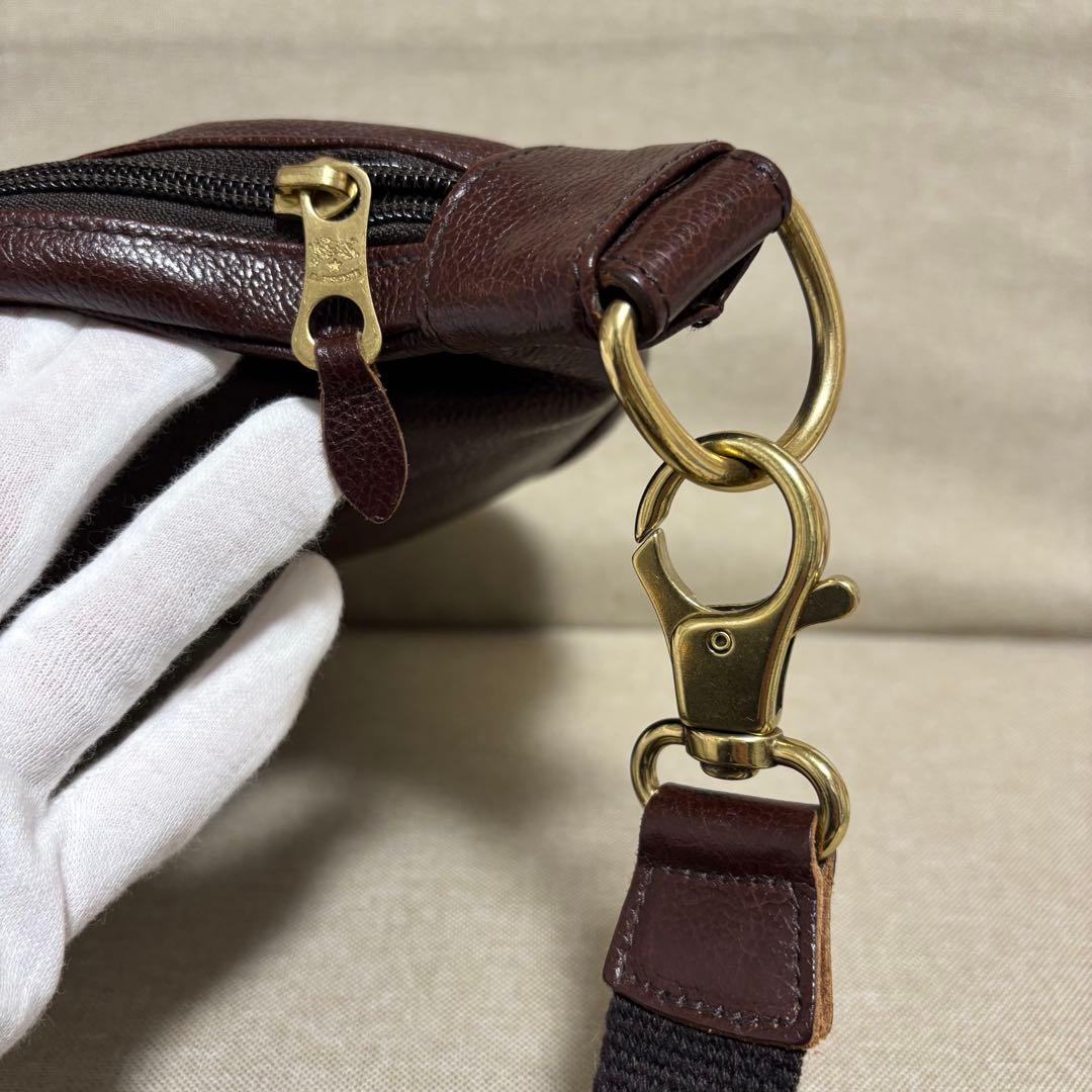 未使用級、正規保証★イルビゾンテ★クロスボディバッグ2way定価74,800円