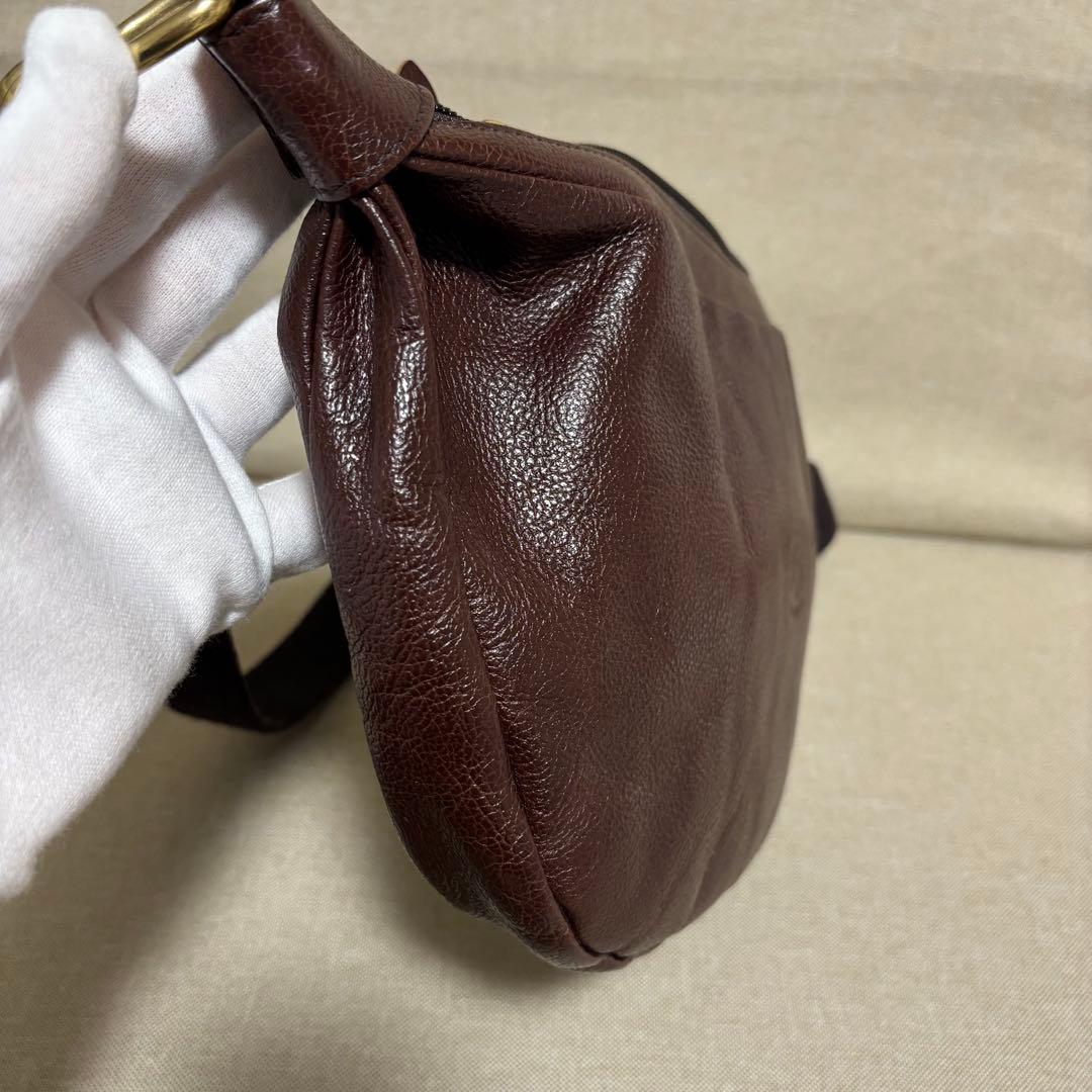 未使用級、正規保証★イルビゾンテ★クロスボディバッグ2way定価74,800円