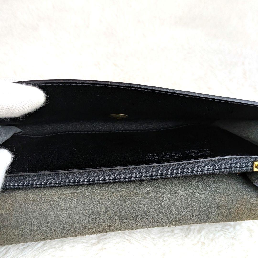 ✨️未使用タグ付✨️ ILBISONTE イルビゾンテ レザー 長財布 ブラック