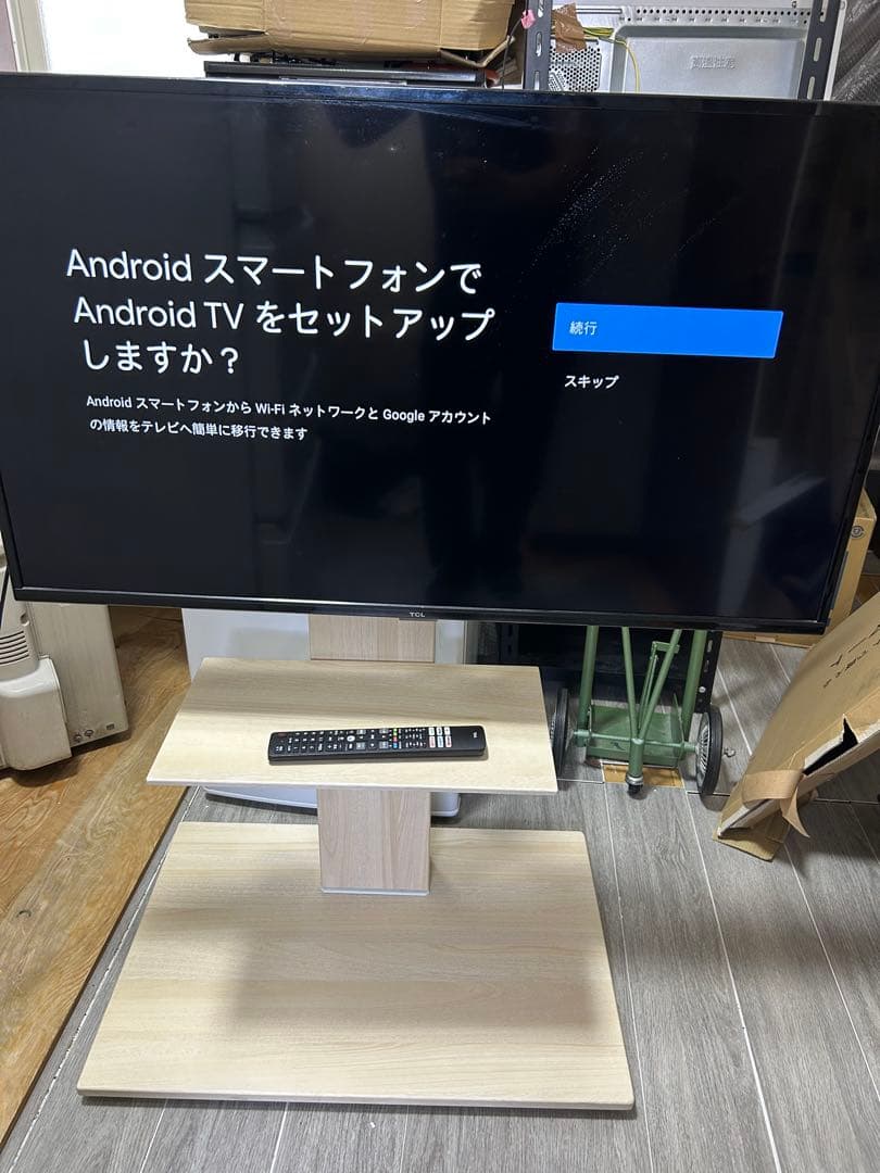 福岡市引取り限定TCL 2021年製 32V型スマートTV androidテレビ