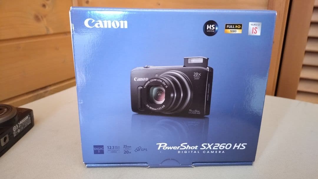 デジカメ　Canon PowerShot SX260 HS　フルセット