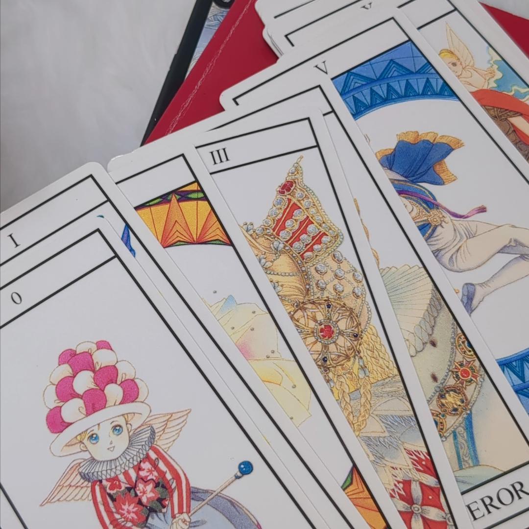 超美麗イラスト✨希少レアカード✨絶版/廃盤本✨ミラクルタロット 清水玲子
