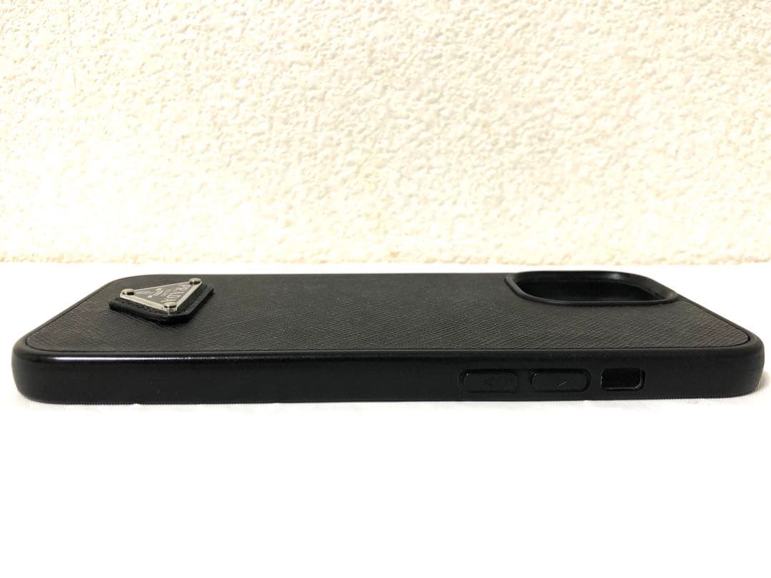 超美品✨PRADA iPhone14 Plus/Pro Maxギャランティー 黒