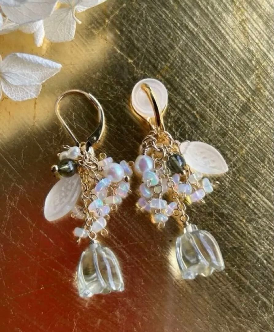 ぷしゅ❇️❣️ グリーンアメジストすずらん＆コーネルピン他