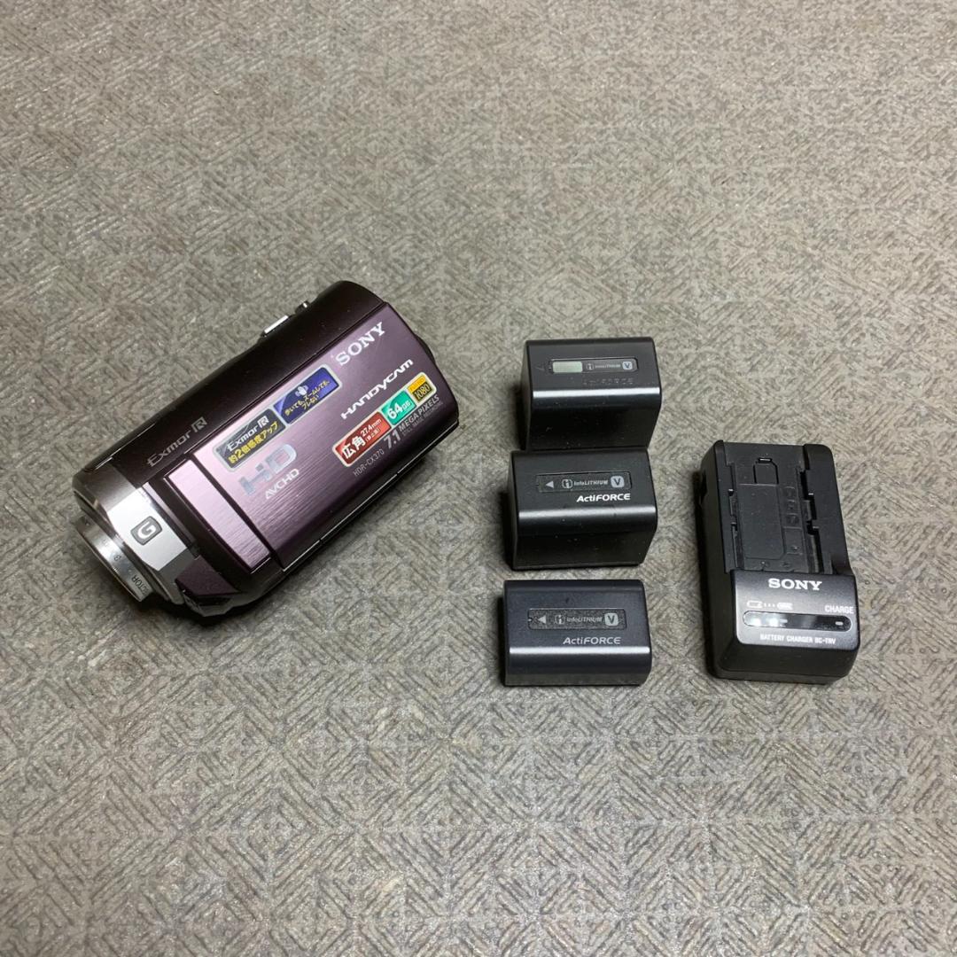 K960 SONY HANDYCAM ビデオカメラ HDR-CX370V