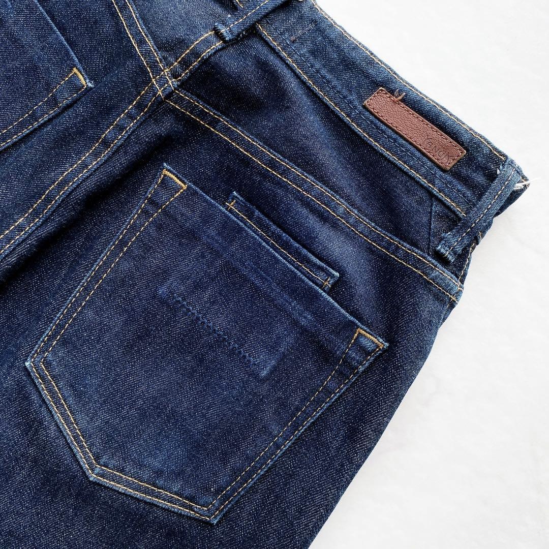 最終値下げ✨YANUK ボーイズストレート LEA OWI インディゴブルー25