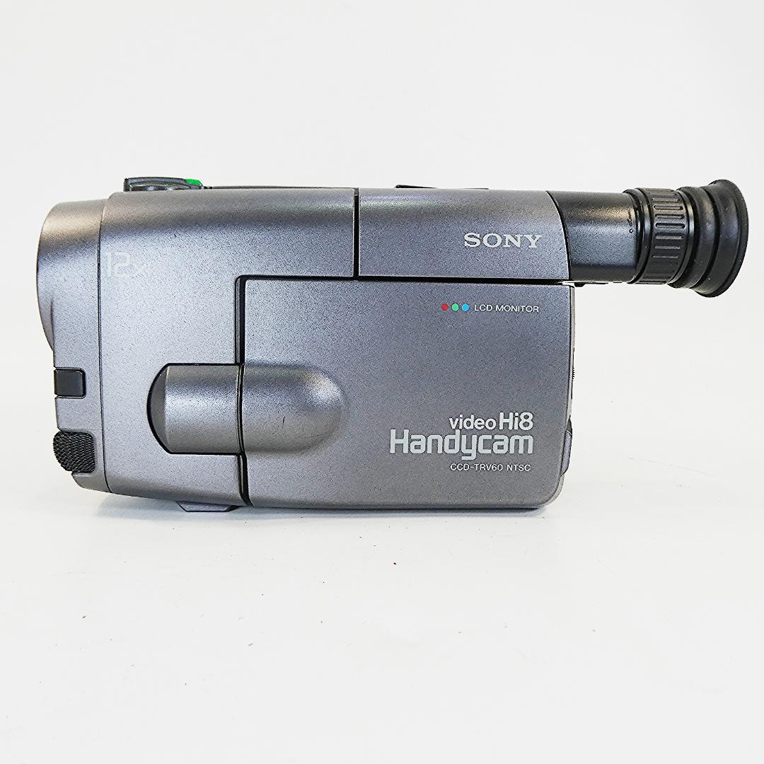 動作良好ソニー CCD-TRV60 VideoHi8ビデオカメラ DVD化に最適