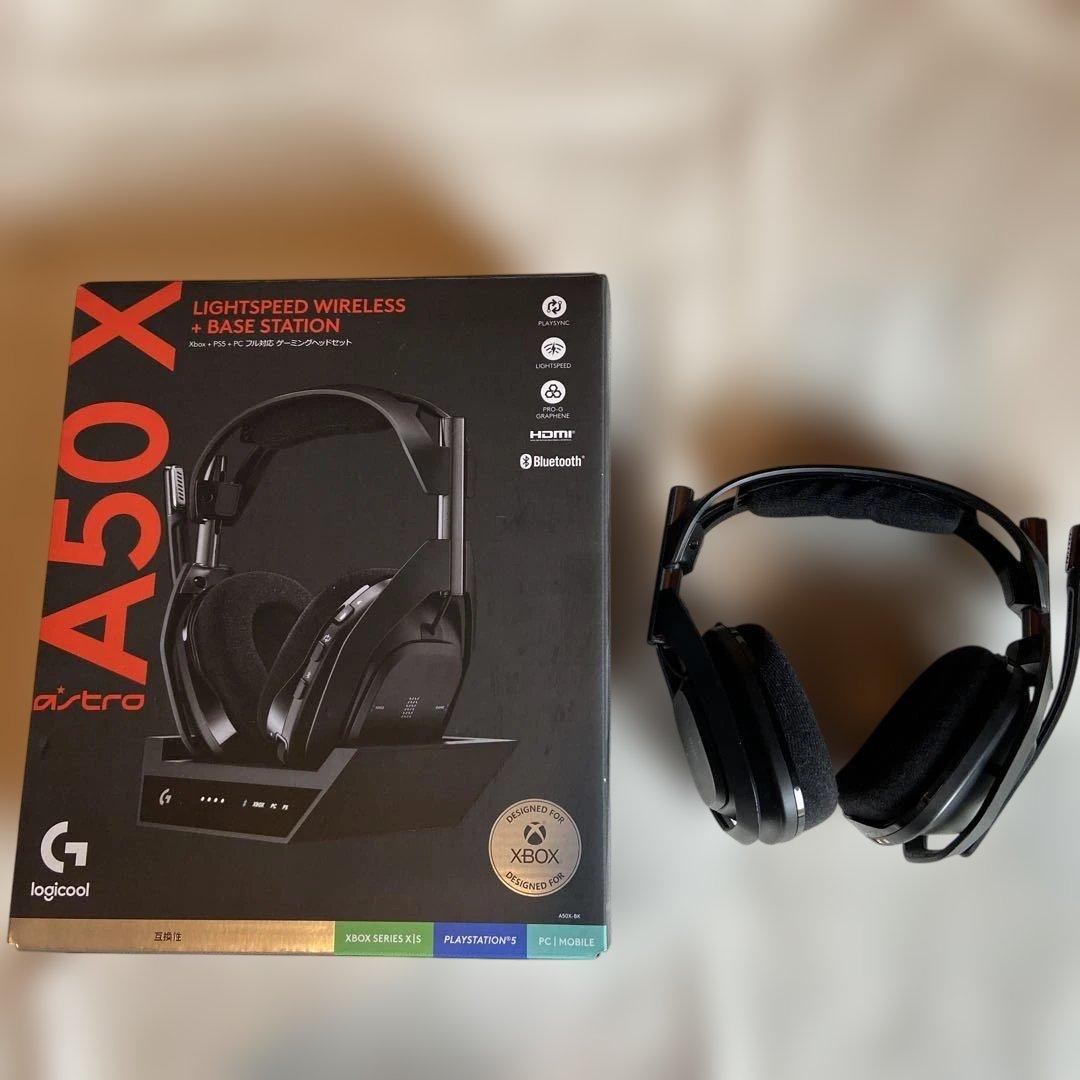 A50 X ワイヤレスゲーミングヘッドセット　美品